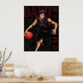 Kuroko no Basket Aomine Daiki Poster (Keuken)