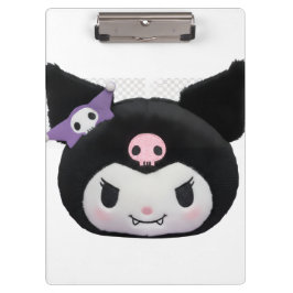 Kuromi and My Melody plushie clipboard Klembord