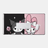kuromi en my melody esthetiek bureaumat (Keyboard & Muis)