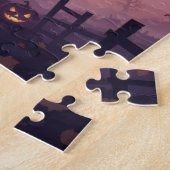 kuromi halloween schattig legpuzzel (Zijkant)