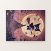 kuromi halloween schattig legpuzzel (Horizontaal)