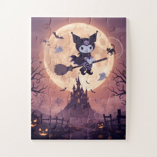 kuromi halloween schattig legpuzzel (Verticaal)