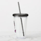 Kuromi Tumbler Wrap for Transparent Cup | Cute Acryl Drinkbeker (Links)
