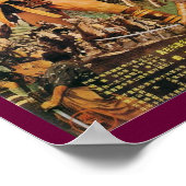 Kurosawa Seven Samurai  Movie Poster (Hoek)