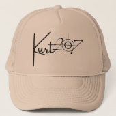 "Kurt2o7" Basic Trucker Hoed Pet (Voorkant)