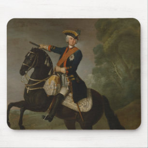 Kurt Christoph Graf von Schwerin over horseback Muismat