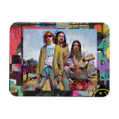 Kurt, Dave & Chris Square Magneet (Horizontaal)