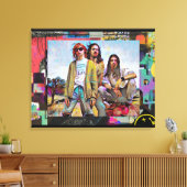 Kurt, Dave &ChrisCanvas Print (Insitu (Woonkamer))