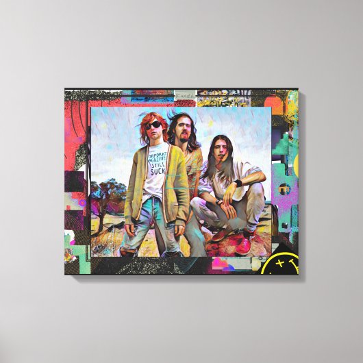 Kurt, Dave en ChrisCanvas afdrukken (Voorkant)