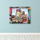 Kurt, Dave en ChrisCanvas afdrukken (Insitu (Houten vloer))