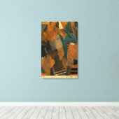 Kurt Schwitters - FORMULIEREN IN DE RUIMTE 1920 Canvas Afdruk (Insitu (Houten vloer))