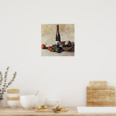 Kurt Schwitters leeft nog steeds met wijnflesje Poster (Keuken)