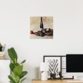 Kurt Schwitters leeft nog steeds met wijnflesje Poster (Thuiskantoor)