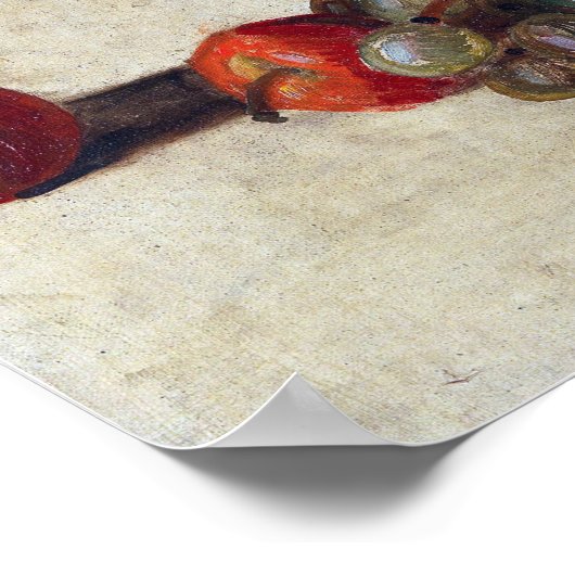 Kurt Schwitters leeft nog steeds met wijnflesje Poster (Hoek)