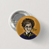 Kurt Vonnegut Jr. Button (Voorkant /achterkant)