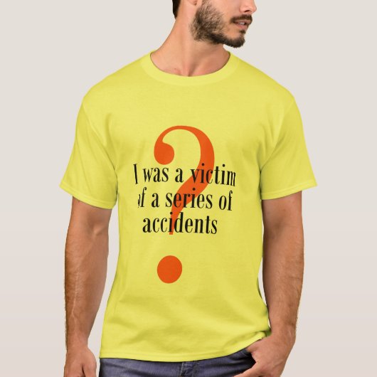 Kurt Vonnegut-Sirens van Titan-Victim of Accidents T-shirt (Voorkant)