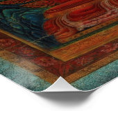 Kurukulla uit het Tibetaans boeddhisme Perfect Poster (Hoek)