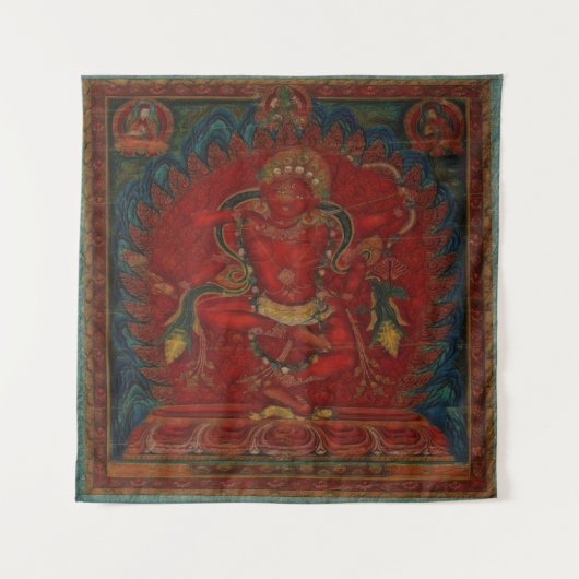 Kurukulla uit het Tibetaans boeddhisme Wandkleed (Voorkant)