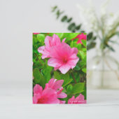 Kurume Azalea Briefkaart (Staand voorkant)