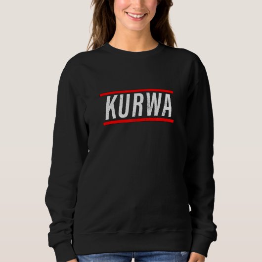Kurwa I Gezegde Polska Trui (Voorkant)