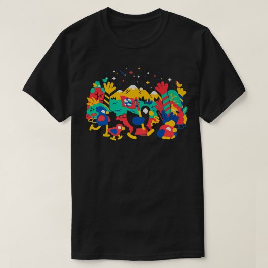 Kurzgesagt Duck en Friends T-shirt (Design voorkant)