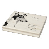 Kurzhaar Collie Rubberstempel (Stempel)