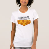 Kus A Ginger Day - Oorspronkelijke Geweldige gembe T-shirt (Voorkant)