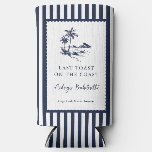 Kus Bruidsmeisje Feestje Seltzer Blikjeskoeler (Voorkant)