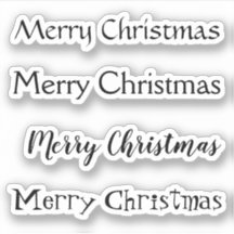 Kus-Cut Custom Greeting x4 #25 (prettige kerst)