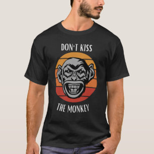 Kus de aap niet t-shirt