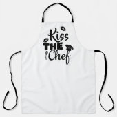 Kus de chef schort (Voorkant)