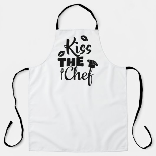 Kus de chef schort (Voorkant)