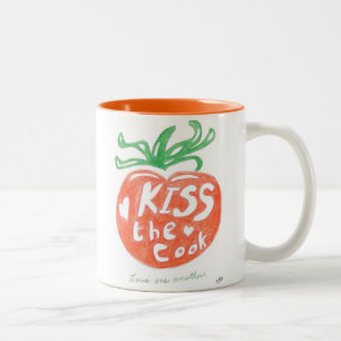 Kus de Cook Coffee-Mok Tweekleurige Koffiemok