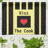 Kus de Cook Gele keukenhanddoek (Gevouwen)