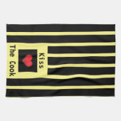 Kus de Cook Gele keukenhanddoek (Horizontaal)