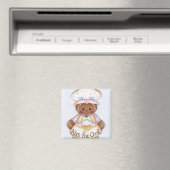 Kus de Cook Gingerbread Chef Magnet (Insitu (Vaatwasser))