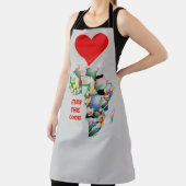 Kus de Cook! Ik hou van Afrika Schort (Insitu)