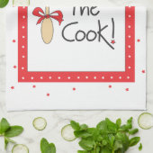 Kus de Cook! keukenhanddoek (Gevouwen)