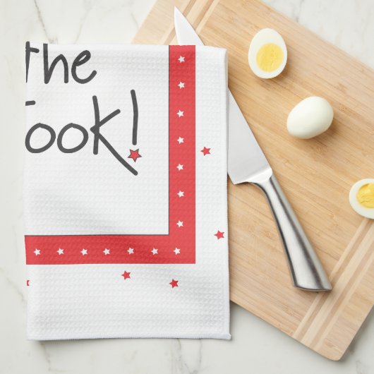 Kus de Cook! keukenhanddoek (Quarter Fold)