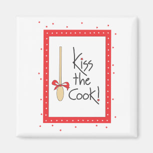 Kus de Cook! keukenmagneet Magneet