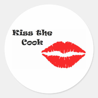 Kus de Cook Large Ronde Sticker