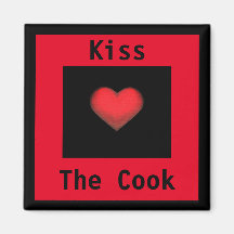 Kus de Cook Red & Black Magnet