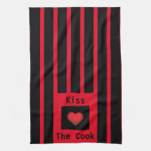 Kus de Cook Red Kitchen Towel Theedoek (Verticaal)