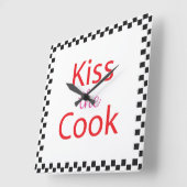 Kus de Cook Vierkante Klok (Hoek)