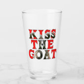 Kus de Goat Original Logo Pint Glass Glas (Voorkant)