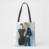 Kus de hemel - AC Tote Bag (Voorkant)