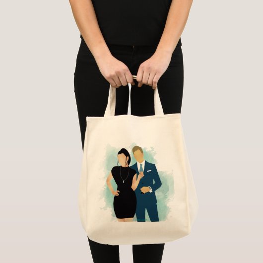 Kus de hemel - AC Tote Bag (Voorkant (product))