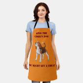 KUS DE HOND VAN DE KOK JE KRIJGT MISSCHIEN EEN TRE SCHORT (Gedragen)