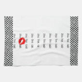 Kus de keukenhanddoek (Horizontaal)