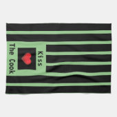 Kus de  keukenhanddoek van Cook (Horizontaal)
